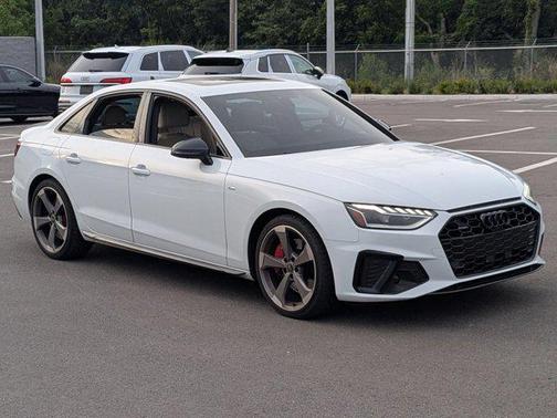 Glacier White Metallic 2023 Audi A4 45 S line Premium Plus