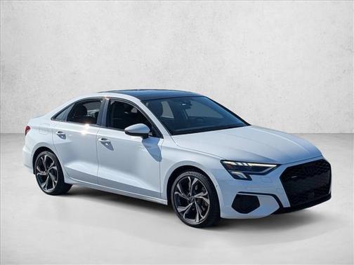 Ibis White 2023 Audi A3 Premium