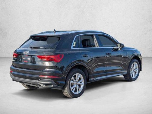 Mythos Black Metallic 2023 Audi Q3 45 S line Premium Plus