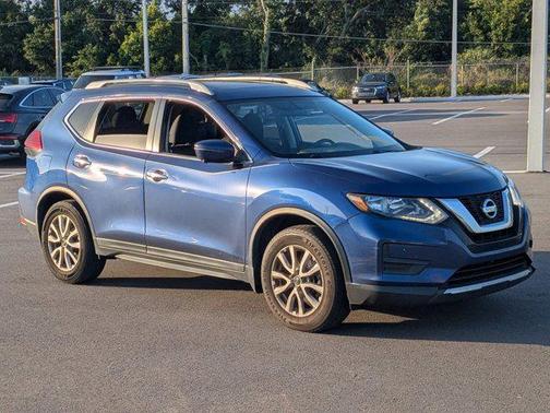 Caspian Blue 2017 Nissan Rogue SV
