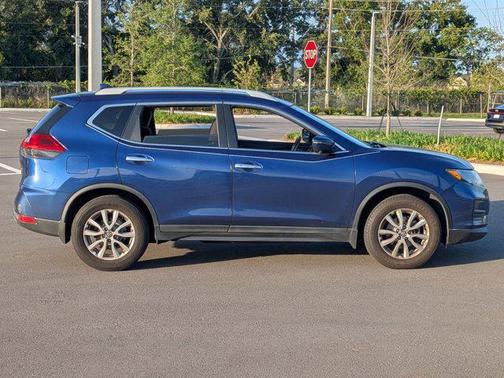 Caspian Blue 2017 Nissan Rogue SV