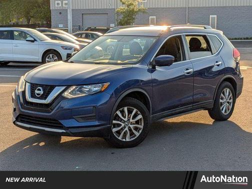 Caspian Blue 2017 Nissan Rogue SV