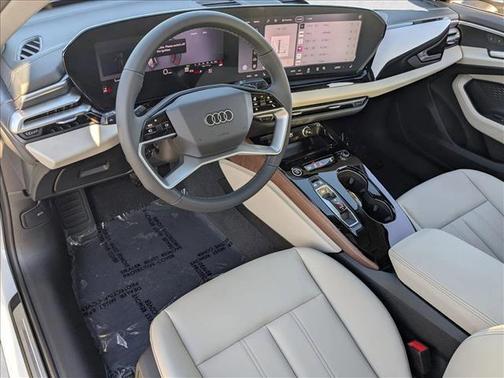 Glacier White Metallic 2026 Audi A5 Premium TFSI quattro S tronic