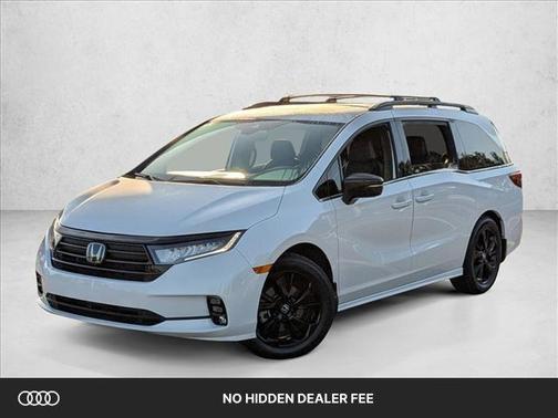 Platinum White Pearl 2024 Honda Odyssey Sport