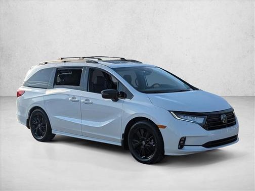 Platinum White Pearl 2024 Honda Odyssey Sport