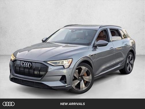 Typhoon Gray Metallic 2023 Audi e-tron Premium Plus quattro