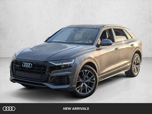 Samurai Gray Metallic 2021 Audi Q8 55 Premium