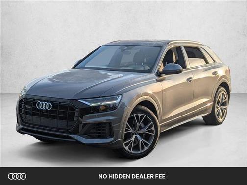Samurai Gray Metallic 2021 Audi Q8 55 Premium