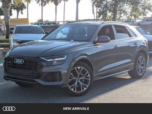 Samurai Gray Metallic 2021 Audi Q8 55 Premium