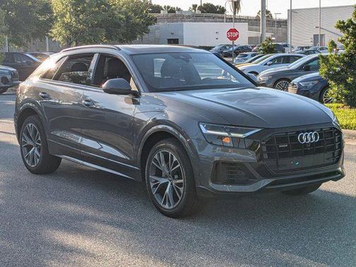 Samurai Gray Metallic 2021 Audi Q8 55 Premium