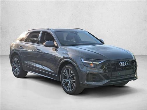 Samurai Gray Metallic 2021 Audi Q8 55 Premium