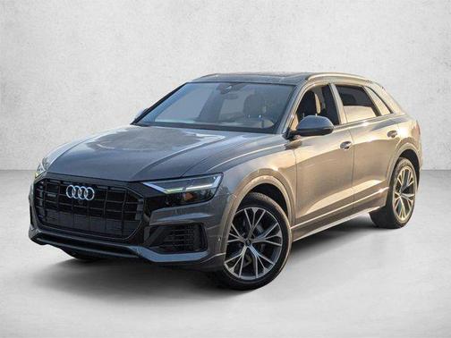 Samurai Gray Metallic 2021 Audi Q8 55 Premium