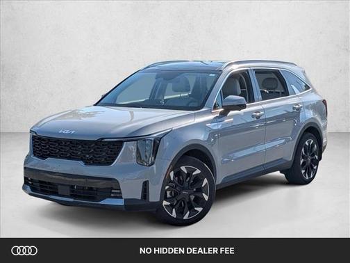 Wolf Gray 2025 Kia Sorento SX