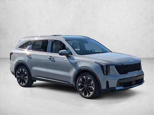 Wolf Gray 2025 Kia Sorento SX