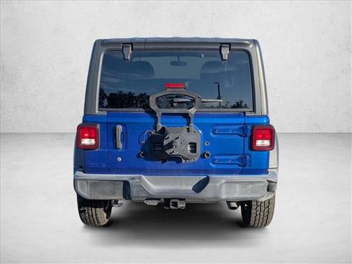 Ocean Blue Metallic Clearcoat 2020 Jeep Wrangler Unlimited Sport