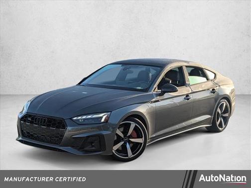 Daytona Gray Pearl Effect 2023 Audi A5 Sportback 45 S Line Premium Plus