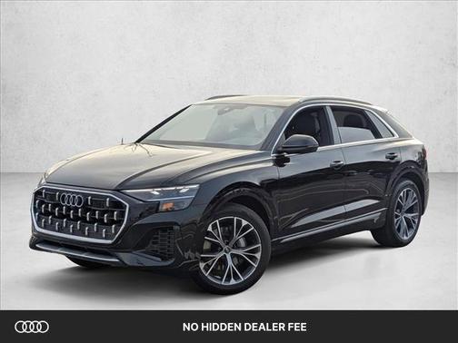 Mythos Black Metallic 2026 Audi Q8 55 Premium Plus