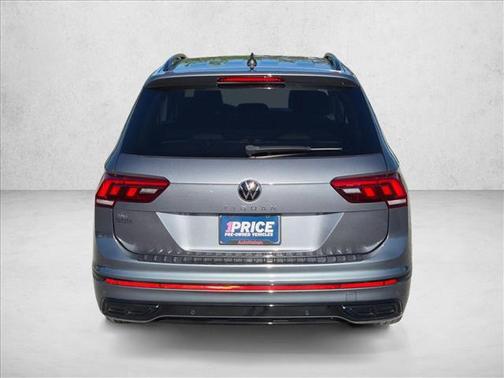 Platinum Gray Metallic 2024 Volkswagen Tiguan 2.0T SE R-Line Black