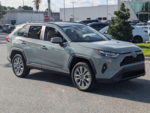 Lunar Rock 2023 Toyota RAV4 XLE Premium