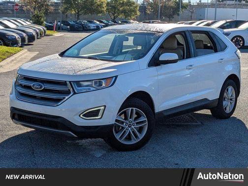 Oxford White 2017 Ford Edge SEL