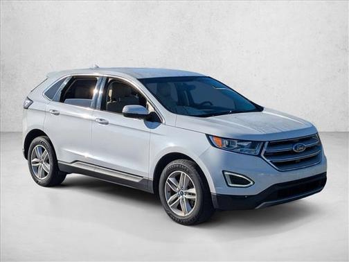 Oxford White 2017 Ford Edge SEL