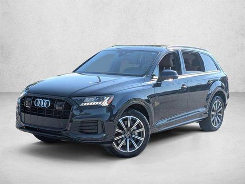 Waitomo Blue Metallic 2023 Audi Q7 45 Premium Plus