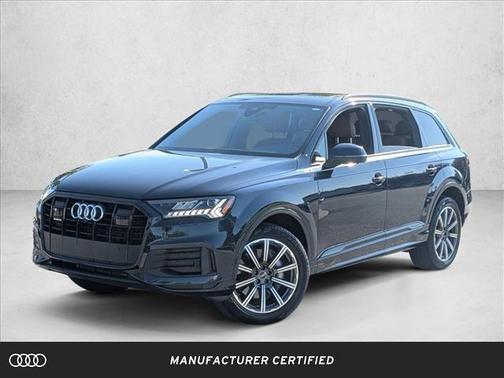 Waitomo Blue Metallic 2023 Audi Q7 45 Premium Plus