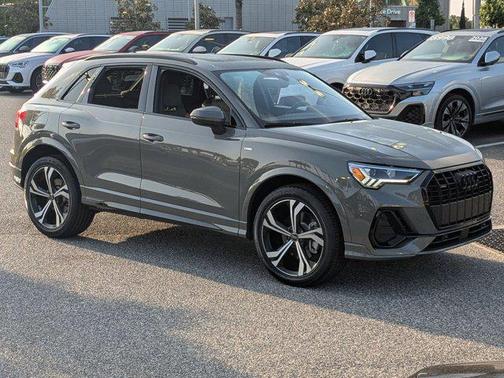 Chronos Gray Metallic 2024 Audi Q3 45 S line Premium Plus