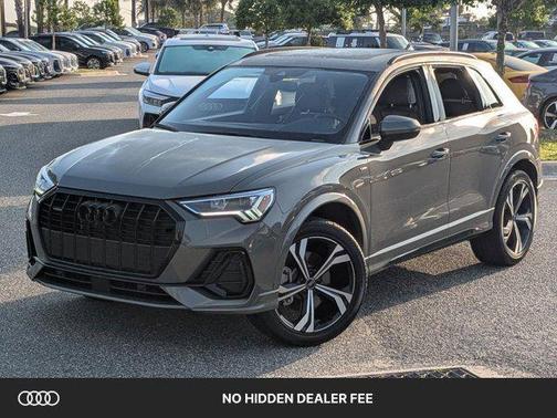 Chronos Gray Metallic 2024 Audi Q3 45 S line Premium Plus