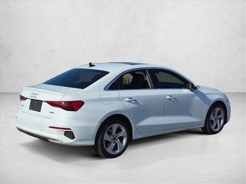 Glacier White Metallic 2023 Audi A3 Premium