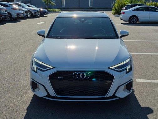 Glacier White Metallic 2023 Audi A3 Premium