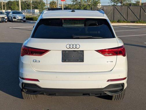 Glacier White Metallic 2024 Audi Q3 45 S line Premium Plus