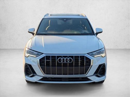 Glacier White Metallic 2024 Audi Q3 45 S line Premium Plus