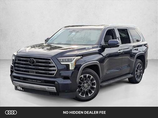 Supersonic Red 2024 Toyota Sequoia Limited