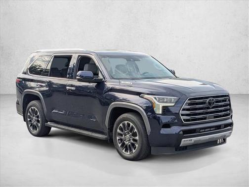 Supersonic Red 2024 Toyota Sequoia Limited