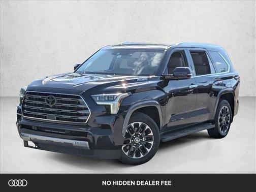 Supersonic Red 2024 Toyota Sequoia Limited