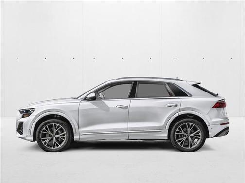 Glacier White Metallic 2026 Audi Q8 55 Premium Plus