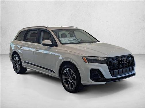 Carrara White 2026 Audi Q7 45 Premium