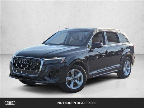 Waitomo Blue Metallic 2026 Audi Q7 55 Premium