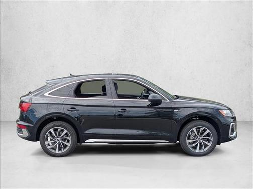 Mythos Black Metallic 2023 Audi Q5 45 S line Premium Plus