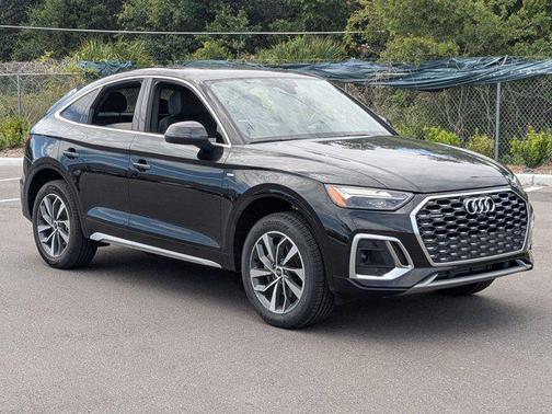Mythos Black Metallic 2023 Audi Q5 45 S line Premium Plus