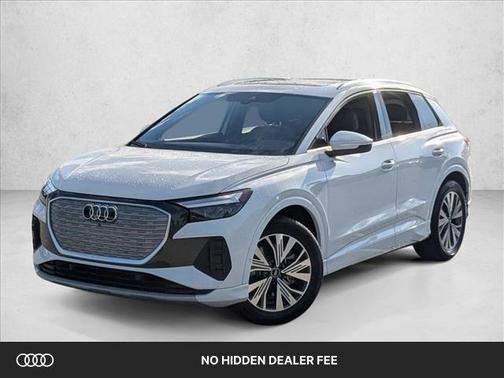 Glacier White Metallic 2023 Audi Q4 e-tron Premium Plus 40 RWD