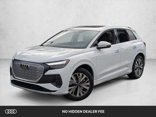 Glacier White Metallic 2023 Audi Q4 e-tron Premium Plus 40 RWD