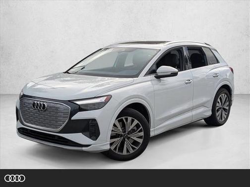 Glacier White Metallic 2023 Audi Q4 e-tron Premium Plus 40 RWD