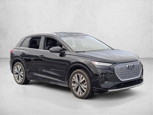 Mythos Black Metallic 2023 Audi Q4 e-tron Premium Plus 40 RWD