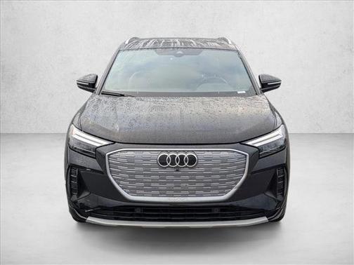 Mythos Black Metallic 2023 Audi Q4 e-tron Premium Plus 40 RWD