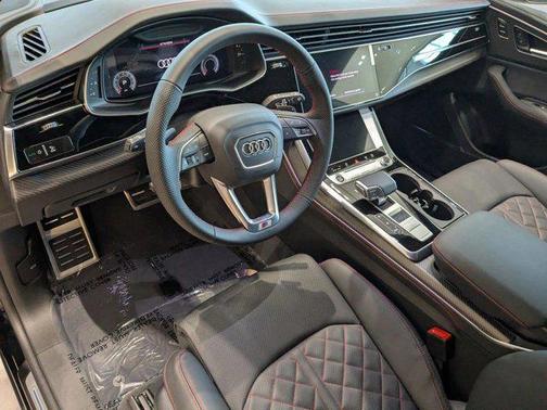 Mythos Black Metallic 2026 Audi Q8 55 Prestige