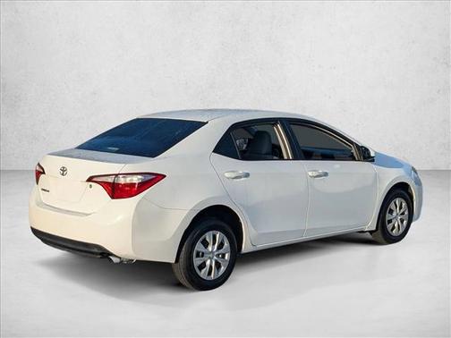 Super White 2016 Toyota Corolla L