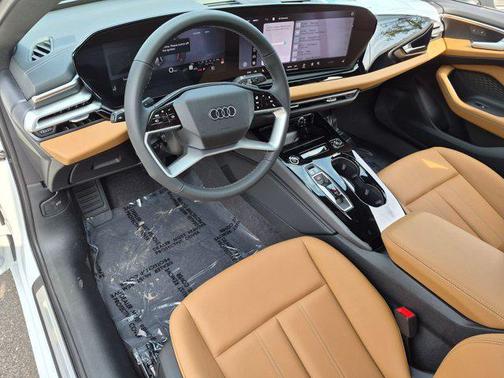 Glacier White Metallic 2026 Audi A5 Premium TFSI quattro S tronic