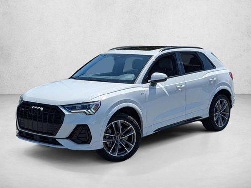 Glacier White Metallic 2024 Audi Q3 Premium 45 TFSI S line quattro Tiptronic
